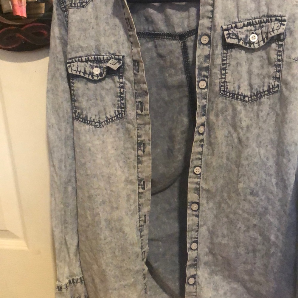 long sleeve denim